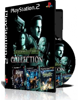 3 بازی با قاب و چاپ روی دیسک (Syphon Filter PS2 Collection (3 DISC